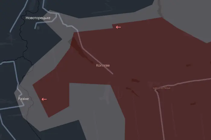 Die Russen haben ein Dorf in der Oblast Donezk besetzt